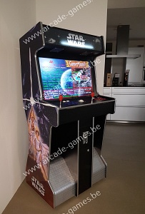 A-G 32 LCD arcade met 4500 GAMES 'editie 2020 STAR WARS' + LED verlichting met afstandsbediening 18