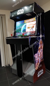 A-G 32 LCD arcade met 4500 GAMES 'editie 2020 STAR WARS' + LED verlichting met afstandsbediening 20