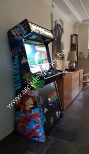 A-G 32 LCD arcade met 4500 GAMES SLIM CASE 'ARCADE CLASSIC' + LED verlichting met afstandsbediening 8