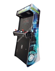 A-G 32 LCD arcade met 4500 GAMES SLIM CASE 'CARRE' + LED verlichting met afstandsbediening 6
