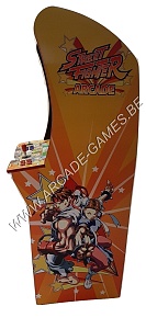 A-G 26 LCD arcade met 4500 GAMES 'STREET FIGHTER' + LED verlichting met afstandsbediening 5