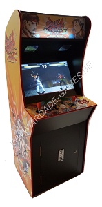 A-G 26 LCD arcade met 4500 GAMES 'STREET FIGHTER' + LED verlichting met afstandsbediening 13