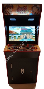 A-G 26 LCD arcade met 4500 GAMES 'STREET FIGHTER' + LED verlichting met afstandsbediening 9