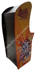 A-G 26 LCD arcade met 4500 GAMES 'STREET FIGHTER' + LED verlichting met afstandsbediening 14