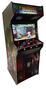 A-G 26 LCD arcade met 4500 GAMES 'MARVEL' + LED verlichting met afstandsbediening 17