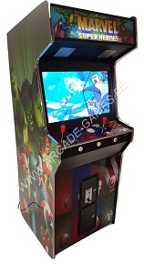 A-G 26 LCD arcade met 4500 GAMES 'MARVEL' + LED verlichting met afstandsbediening 13