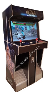A-G 32 LCD arcade met 4500 GAMES 'editie 2020 STAR WARS' + LED verlichting met afstandsbediening 8