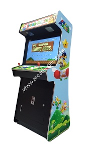 A-G 32 LCD arcade met 4500 GAMES SLIM CASE 'SUPER MARIO' en LED verlichting + afstandsbediening 9