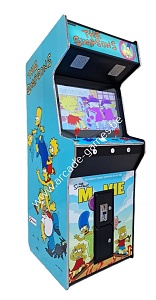 A-G 26 LCD arcade met 4500 GAMES 'THE SIMPSONS' 2