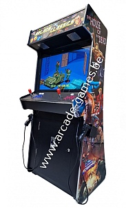 A-G 32 LCD arcade met 4500 GAMES + 2 LIGHTGUNS NP 2
