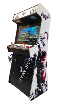 A-G 32 LCD arcade met 4500 GAMES + 2 LIGHTGUNS + LED BATMAN