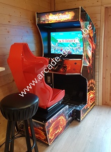 A-G 32 LCD RACING arcade met SEAT en 106 RACING GAMES  6