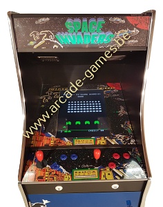 A-G 19 LCD arcade met 60 GAMES 'SPACE INVADER' 7