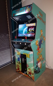 A-G 26 LCD arcade met 4500 GAMES 'THE SIMPSONS'  + LED verlichting met afstandsbediening 13