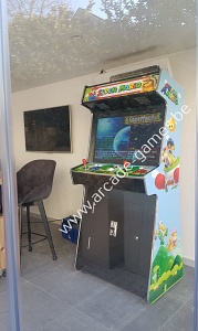 A-G 32 LCD arcade met 4500 GAMES SLIM CASE 'SUPER MARIO' en LED verlichting + afstandsbediening 7