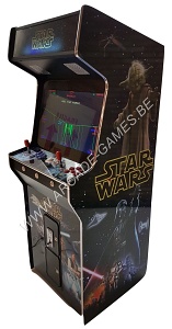 A-G 26 LCD arcade met 4500 GAMES 'STAR WARS' + LED verlichting met afstandsbediening 18