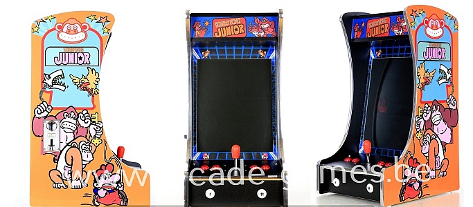 A-G 19 LCD tafelarcade met 60 GAMES 'DONKEY KONG JUNIOR' 5