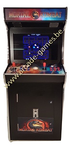 A-G 26 LCD arcade met 4500 GAMES 'MORTAL KOMBAT' + LED verlichting met afstandsbediening 7