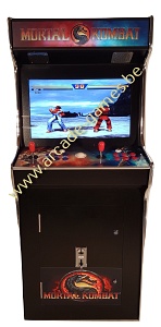 A-G 26 LCD arcade met 4500 GAMES 'MORTAL KOMBAT' + LED verlichting met afstandsbediening 8