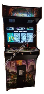 A-G 26 LCD arcade met 4500 GAMES 'TURTLES' + LED verlichting met afstandsbediening 9