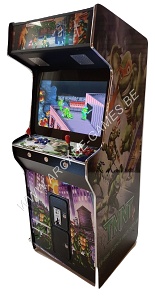 A-G 26 LCD arcade met 4500 GAMES 'TURTLES' + LED verlichting met afstandsbediening 13