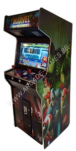 A-G 26 LCD arcade met 4500 GAMES 'MARVEL' + LED verlichting met afstandsbediening 19