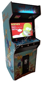 A-G 26 LCD arcade met 4500 GAMES 'THE SIMPSONS'  + LED verlichting met afstandsbediening 9
