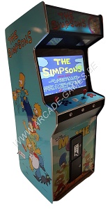 A-G 26 LCD arcade met 4500 GAMES 'THE SIMPSONS'  + LED verlichting met afstandsbediening 3