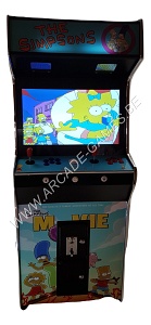 A-G 26 LCD arcade met 4500 GAMES 'THE SIMPSONS'  + LED verlichting met afstandsbediening 5
