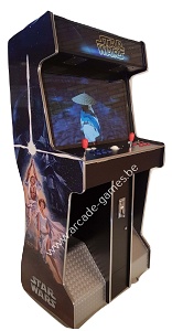 A-G 32 LCD arcade met 4500 GAMES 'editie 2020 STAR WARS' + LED verlichting met afstandsbediening 9