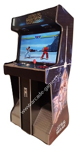 A-G 32 LCD arcade met 4500 GAMES 'editie 2020 STAR WARS' + LED verlichting met afstandsbediening 16