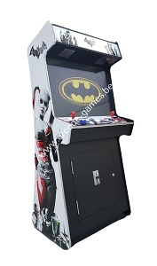 A-G 32 LCD arcade met 4500 GAMES SLIM CASE 'BATMAN' en  LED verlichting + afstandsbediening 6