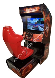 A-G 32 LCD RACING arcade met SEAT en 106 RACING GAMES 13