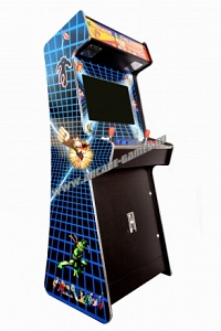 A-G 22 LCD arcade met 4500 GAMES 'BLAUW' 4