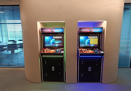 A-G 26 LCD arcade met 4500 GAMES 'MORTAL KOMBAT' + LED verlichting met afstandsbediening 2