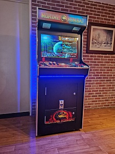 A-G 26 LCD arcade met 4500 GAMES 'MORTAL KOMBAT' + LED verlichting met afstandsbediening 1