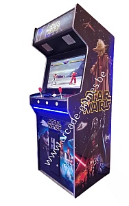 A-G 26 LCD arcade met 4500 GAMES 'STAR WARS' + LED verlichting met afstandsbediening 4