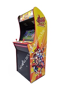 A-G 26 LCD arcade met 4500 GAMES 'STREET FIGHTER' + LED verlichting met afstandsbediening 1