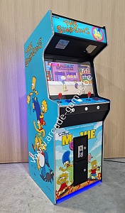 A-G 27 LCD arcade met 4500 GAMES 'THE SIMPSONS' 1