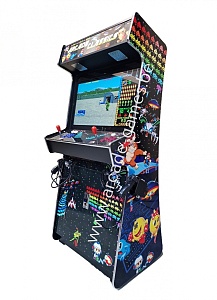 A-G 32 LCD arcade met 4500 GAMES + 2 LIGHTGUNS ARCADE CLASSIC 1
