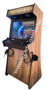 A-G 32 LCD arcade met 4500 GAMES + 2 LIGHTGUNS WOOD 2