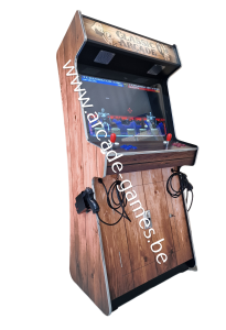 A-G 32 LCD arcade met 4500 GAMES + 2 LIGHTGUNS WOOD 1
