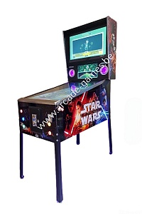 P-G 42 LCD PINBALL 1300 GAMES + JUKEBOX **STAR WARS** 2