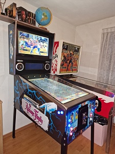 P-G 42 LCD PINBALL 1300 GAMES + JUKEBOX **THE ADDAMS FAMILY** 3