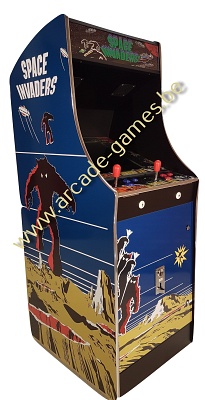 A-G 19 LCD arcade met 60 GAMES 'SPACE INVADER'