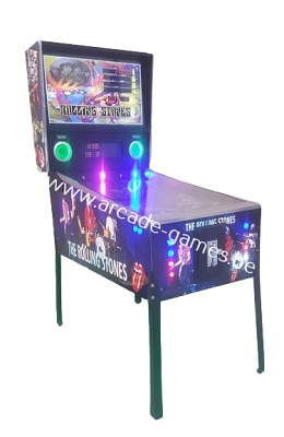 P-G 48'LCD PINBALL met 1080 games 'THE ROLLING STONES'