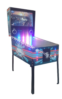 P-G 48'LCD PINBALL met 1080 games  **VIRTUAL PINBALL**