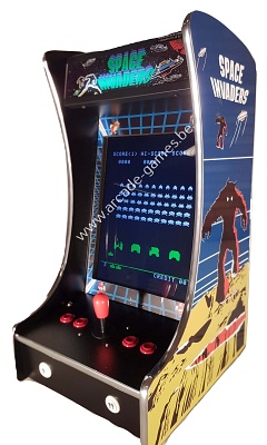 A-G 19 LCD tafelarcade met 60 GAMES 'SPACE INVADER'