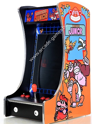 A-G 19 LCD tafelarcade met 60 GAMES 'DONKEY KONG JUNIOR'