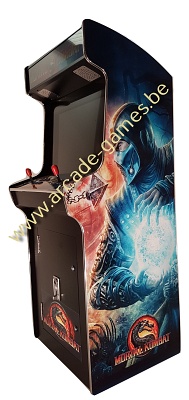 A-G 27 LCD arcade met 4500 GAMES 'MORTAL KOMBAT' + LED verlichting met afstandsbediening